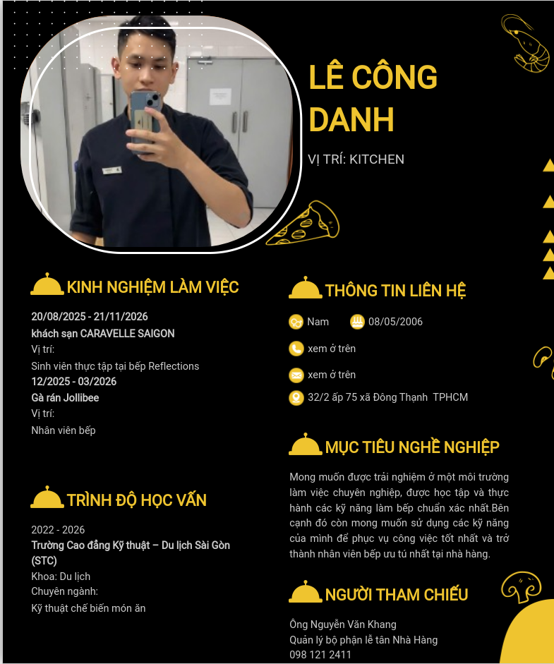 ảnh cv