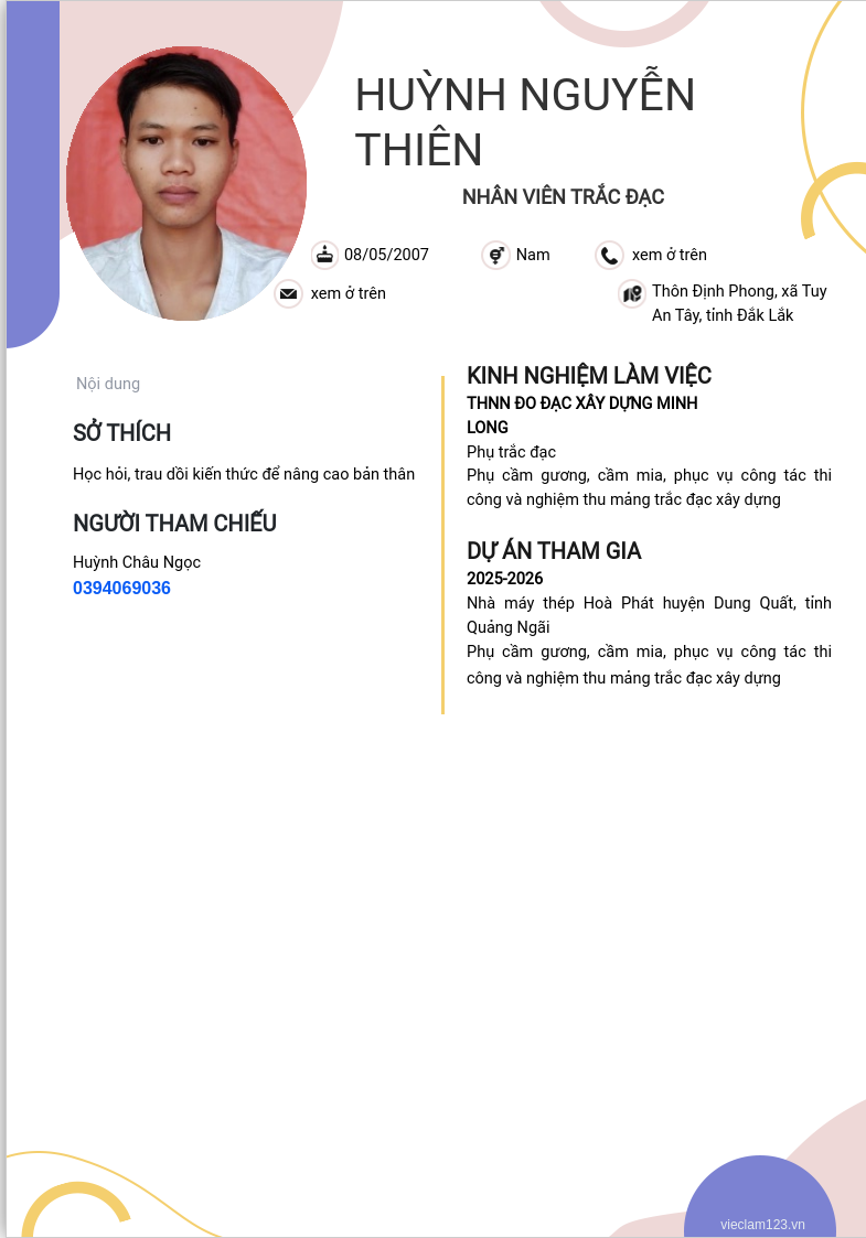 ảnh cv