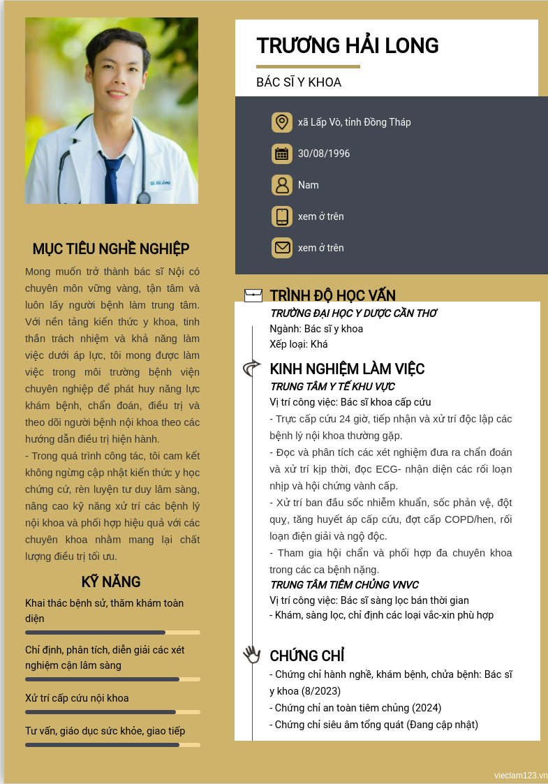 ảnh cv