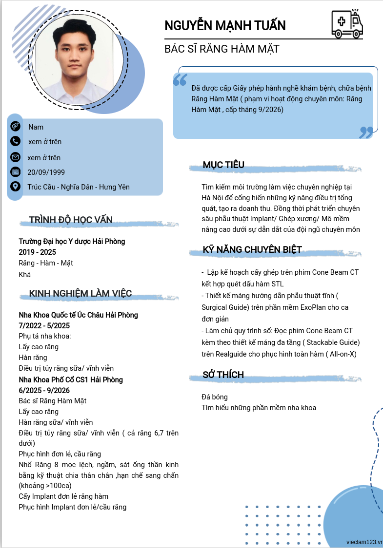 ảnh cv