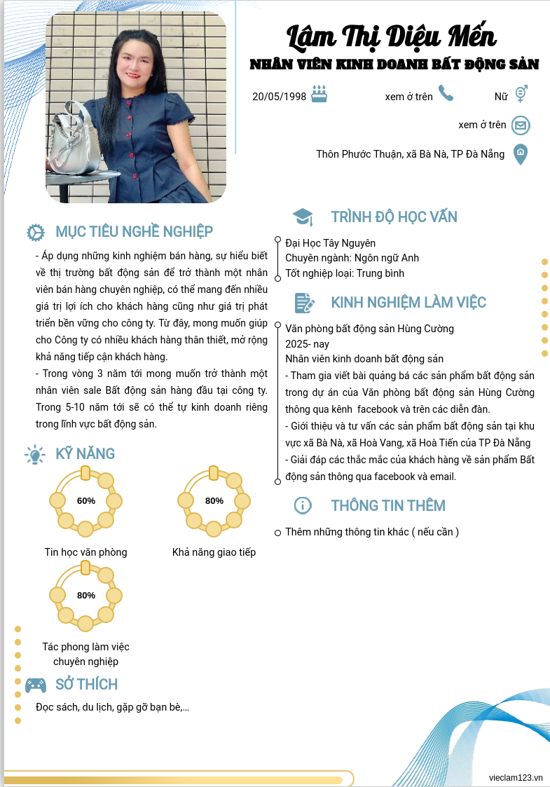 ảnh cv