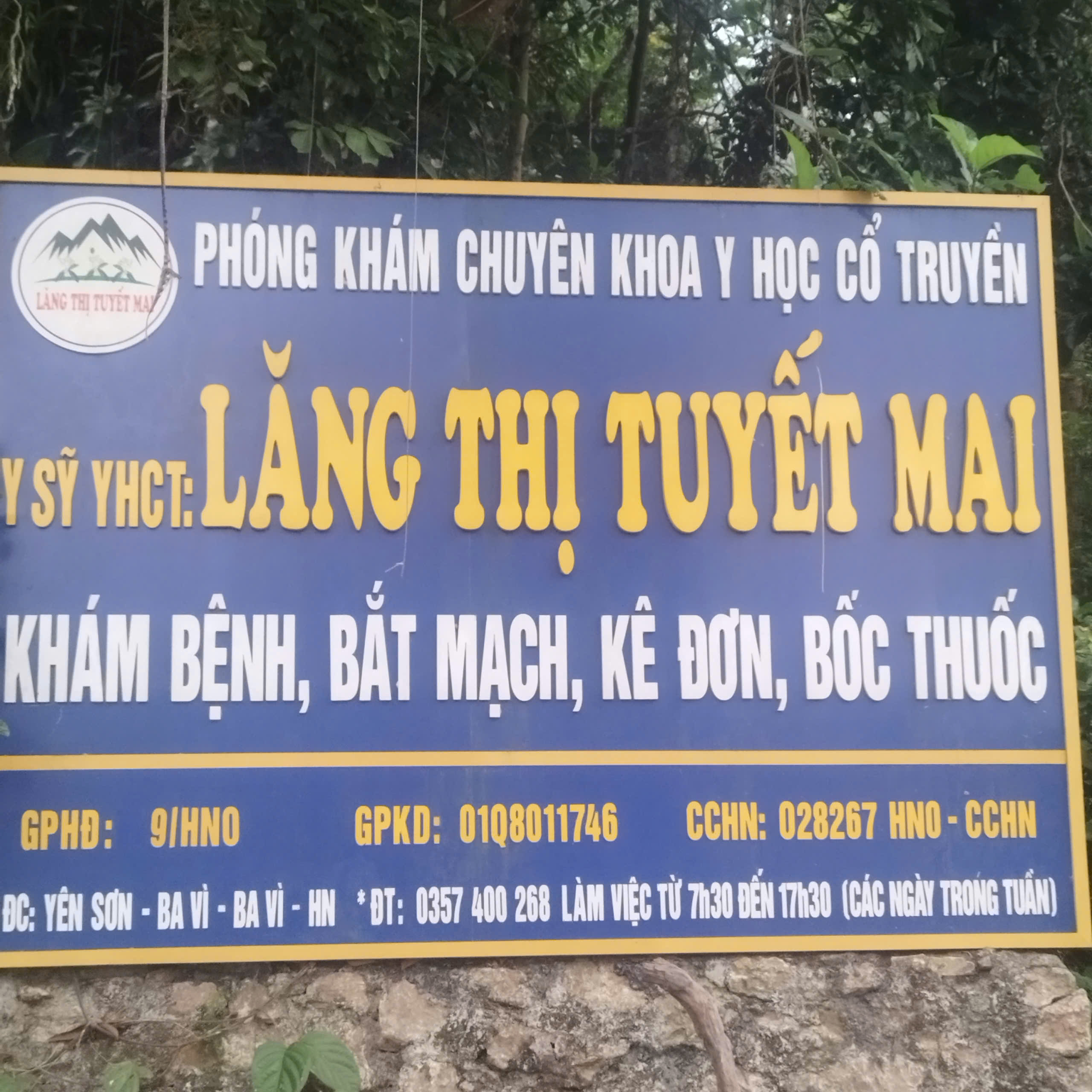 Phòng Khám Chuyên Khoa Y Học Cổ Truyền Lăng Thị Tuyết Mai